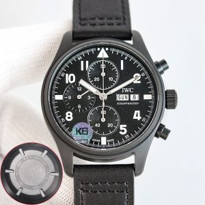 IWC Spitfire Chronograph 44mm Premium Super Clone Watch for Sale 1042070520 - front view