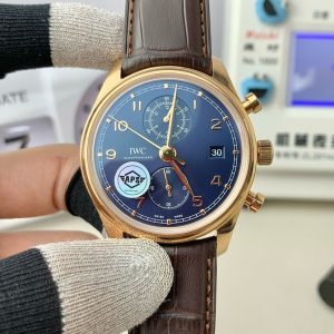 IWC Portuguese Chronograph 42mm Super Clone Watch for Sale 1039381146 - front view