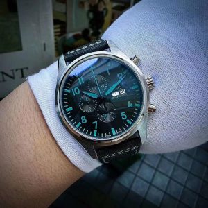 IWC Spitfire Pilot's 1:1 Super Clone Watch with Cash on Delivery 1104003038 - front view