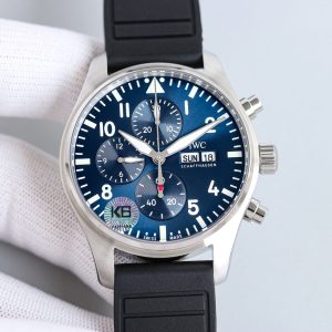 IWC Pilot's 43mm Blue Dial Super Clone Watch with Cash on Delivery 1116249417 - front view
