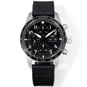 IWC Pilot's Chronograph Super Clone: Premium 1:1 Replica with COD 1058659182 - front view