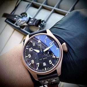 IWC Heritage Big Pilot's 1:1 Super Clone Watch with 7-Day Power Reserve 1104330843 - side view
