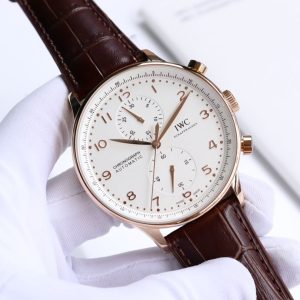 IWC Portuguese Chronograph Premium Replica Watch with Cash on Delivery 906062662 - side view
