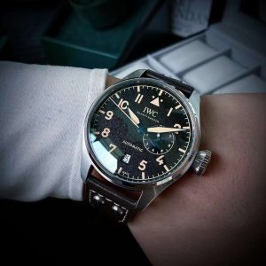 IWC Heritage Big Pilot's Super Clone Watch with Cash on Delivery 1104002909 - side view