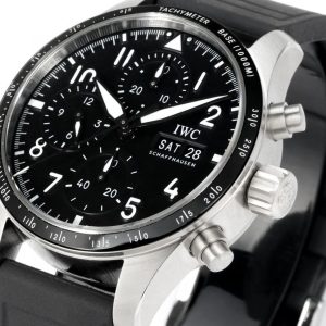 IWC Pilot's Chronograph Super Clone: Premium 1:1 Replica with COD 1058659182 - side view