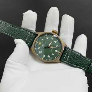 IWC Big Pilot 43mm Super Clone Watch with Premium Calfskin Strap 1127498239 - side view