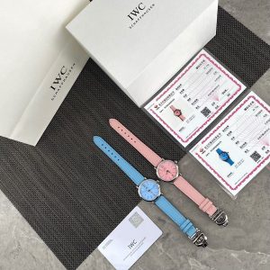 IWC Portofino 34mm Sky Blue Super Clone Ladies Watch with Cash on Delivery 1116418734 - side view | IWC