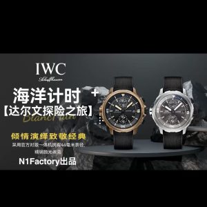 IWC Aquatimer Darwin Edition 44MM Bronze Super Clone Luxury Replica Watch 1027284708 - side view